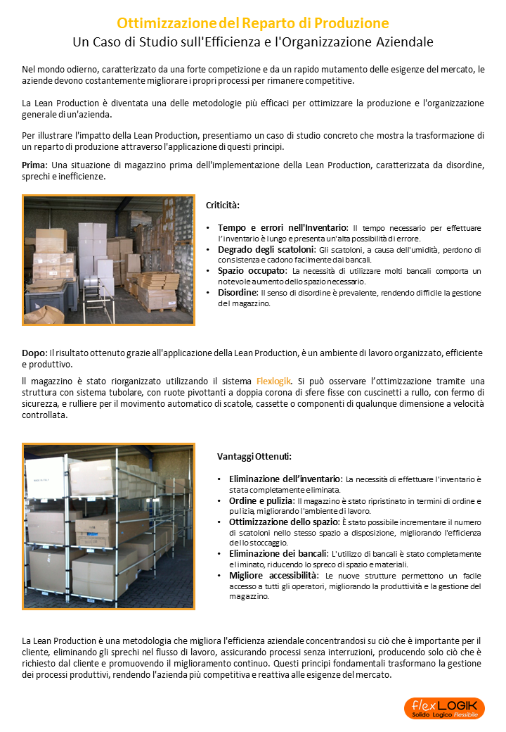 Un Caso di Studio sull'Efficienza e l'Organizzazione Aziendale